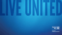 Blue United Way Zoom Background